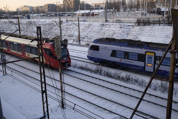 Задержки движения. Из-за взлома радиочастот как минимум 20 поездв вынуждены были остановиться. Фото: Aleksander Kalka