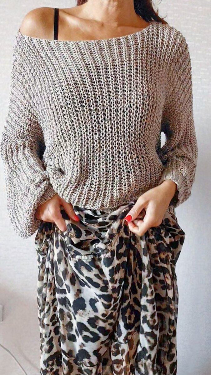 Джемпер по МК Эльвиры Вафиной 