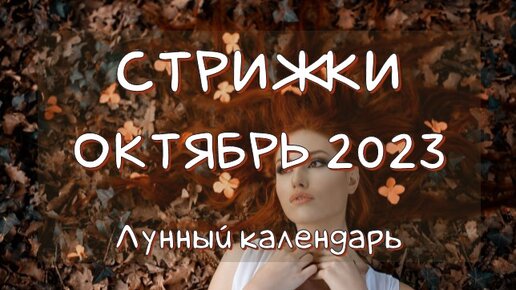 Лунный календарь стрижки волос на Октябрь 2024 года