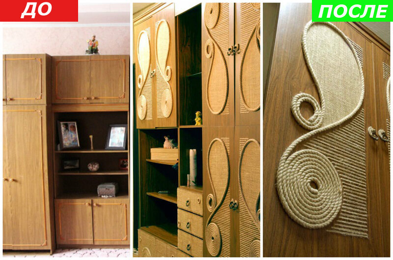 Способы восстановления шкафа с помощью деревянных элементов