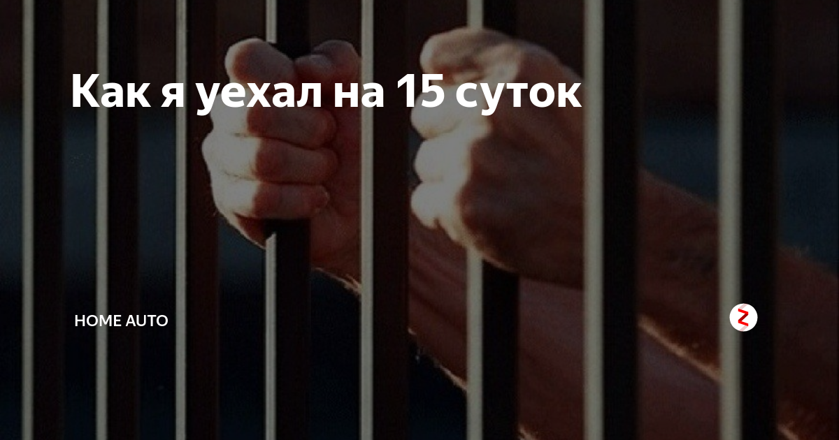 Куда сажают на 15 суток