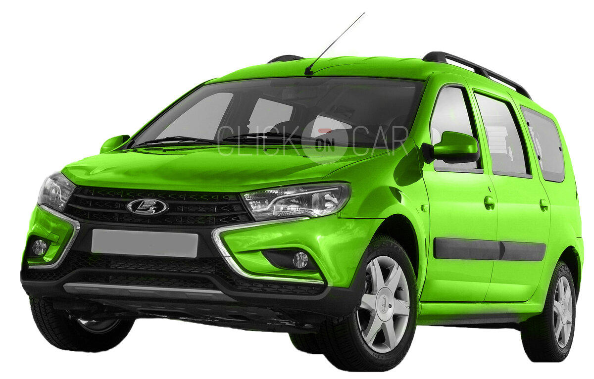 Вариант, как может выглядеть обновлённый LADA Largus