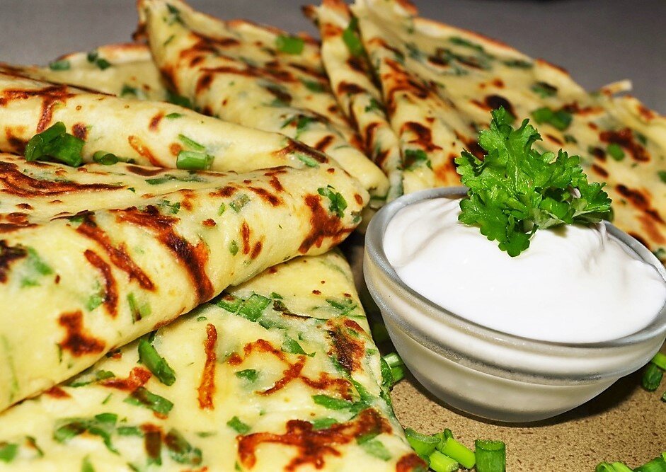 Картофельные блины – тонкие и вкусные