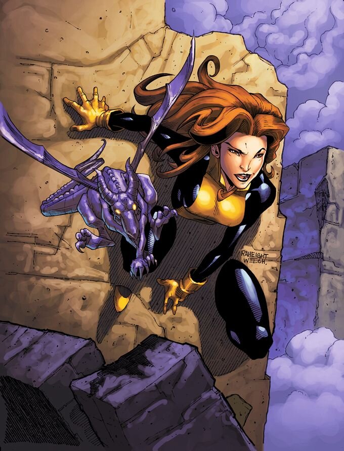  Китти Прайд (Kitty Pryde)- мутант с уникальной силой становиться неосязаемой и двигаться сквозь твёрдую материю.-2