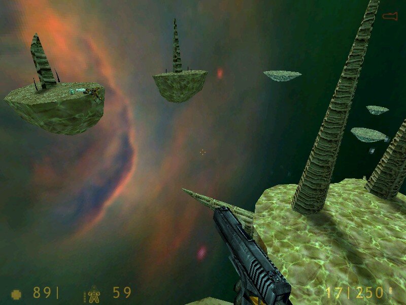 В концовке игра преображается на 100%, мы переносимся в другое измерение - мир Зен!