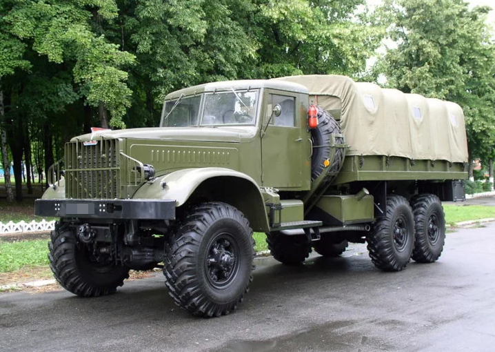 Краз-214 военное исполнение