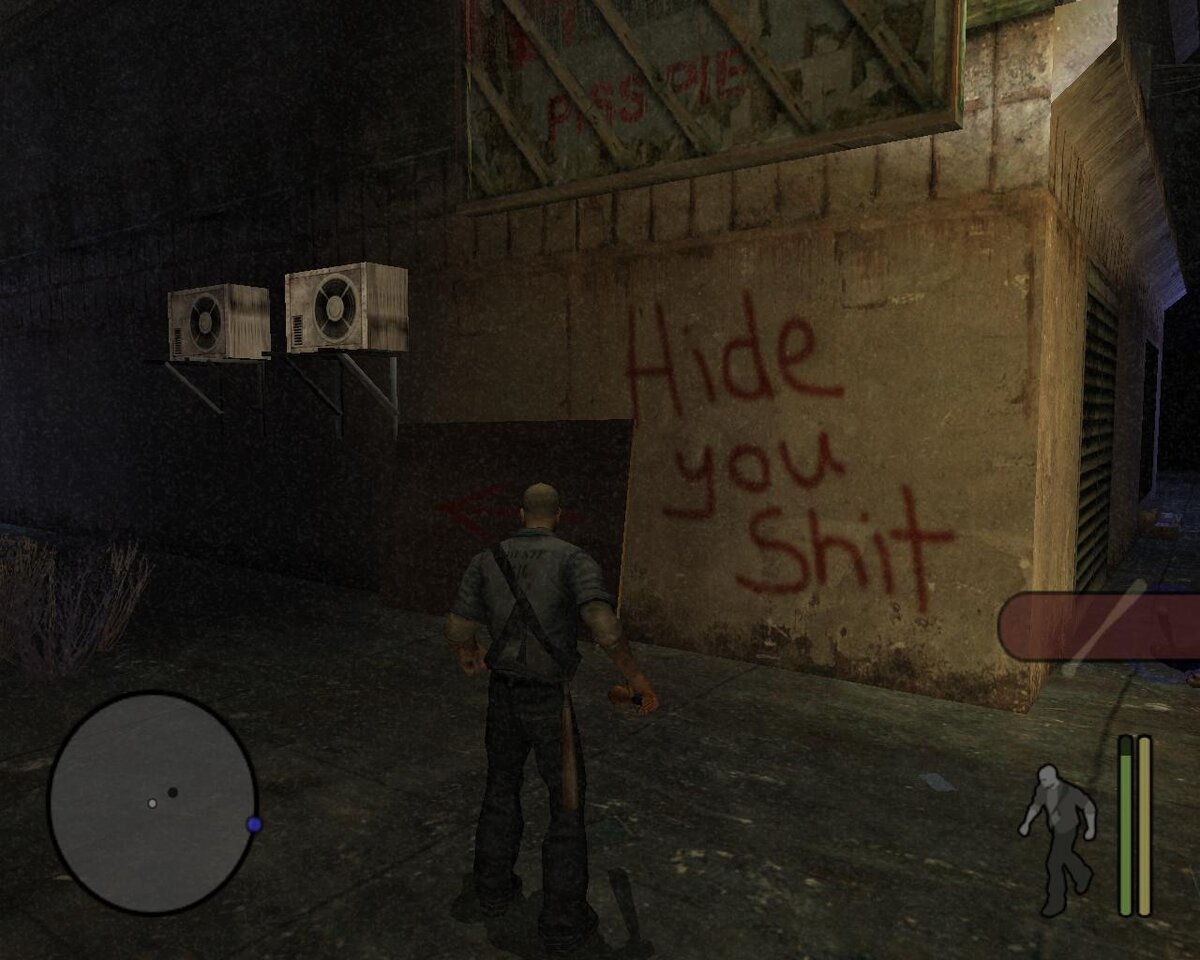 Вы заключенный по имени Джеймс, приговорены за свои деяния к смертной казни через укол. На процедуре смертной казни Вам вкалывают сильное снотворное и пробуждают уже в новом секретном TV шоу в котором Ваша главная задача выжить и не попасться на глаза другим отморозкам, все сцены - это запланированные режиссером объекты, но в какой - то момент Вы отбиваетесь от его графика и начинаете путь прямо к нему.