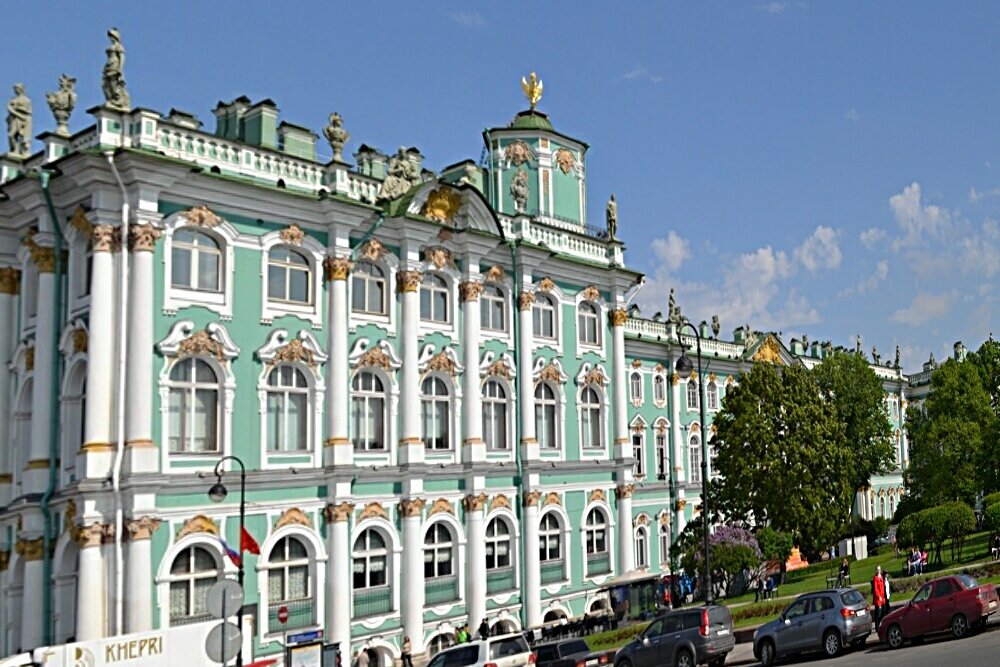 Балконы зимнего дворца