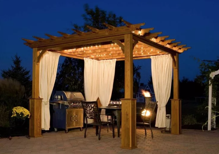 Основательная вариация со шторами