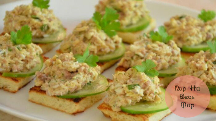 Очень вкусные и быстрые в приготовлении бутербродики.
