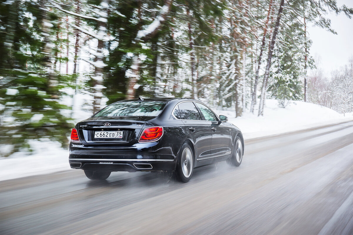 Все версии Kia K900 оснащается системой полного привода