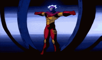 Фрагмент мультфильма Iron Man