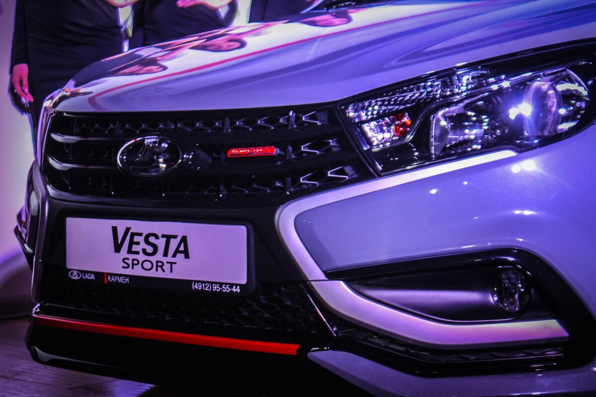 Lada Vesta Sport 2021 салон