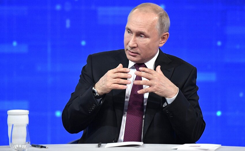 Президент России Владимир Путин. 