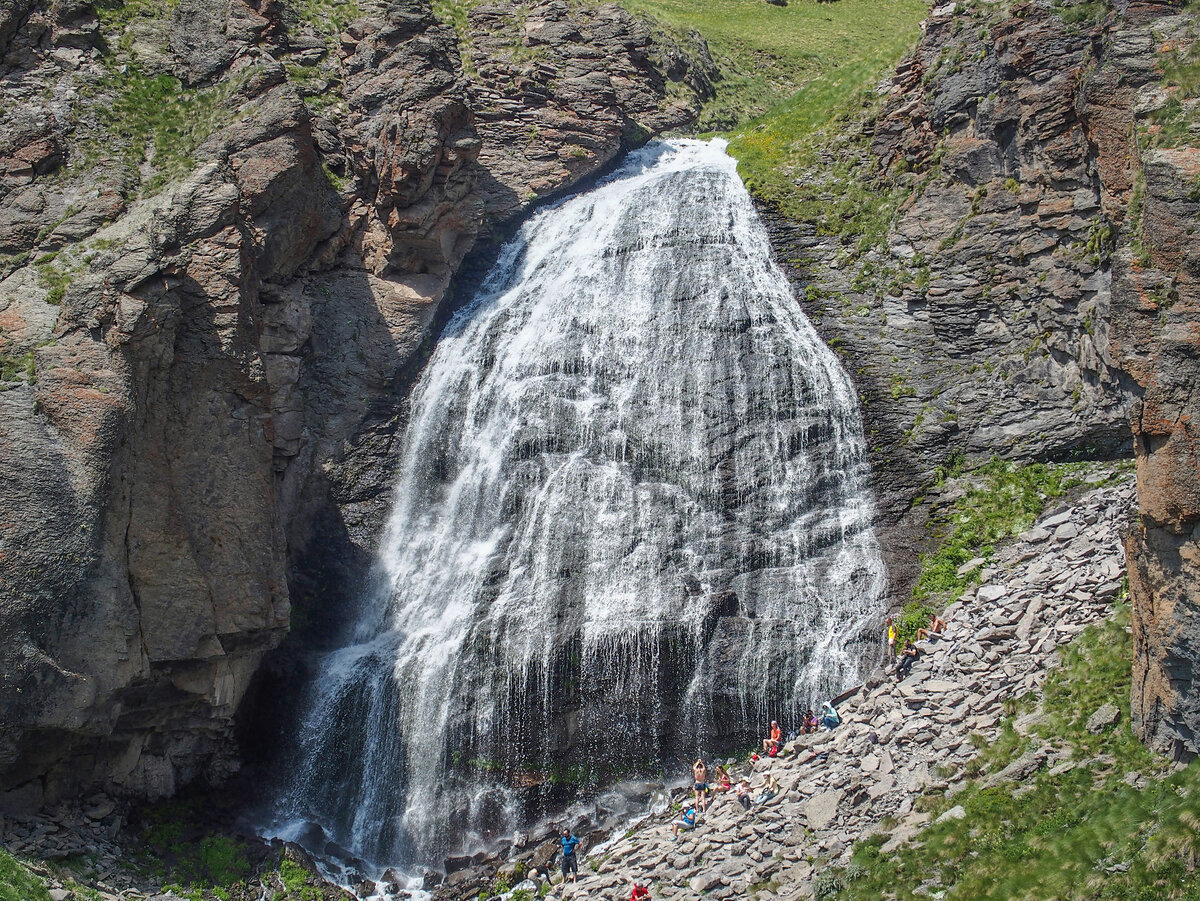 Водопад Терскол