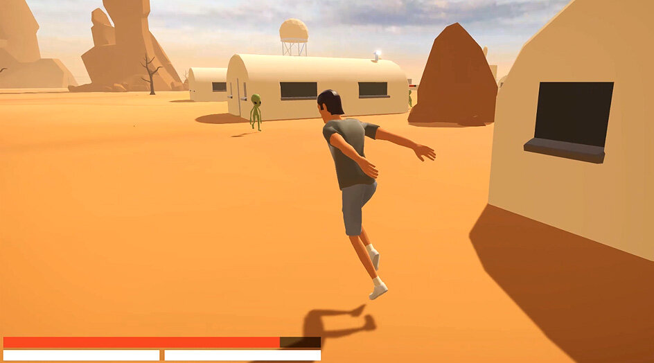 Пришельцы спокойно разгуливают по секретной базе.