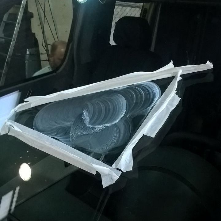 Локальная полировка одной большой царапины