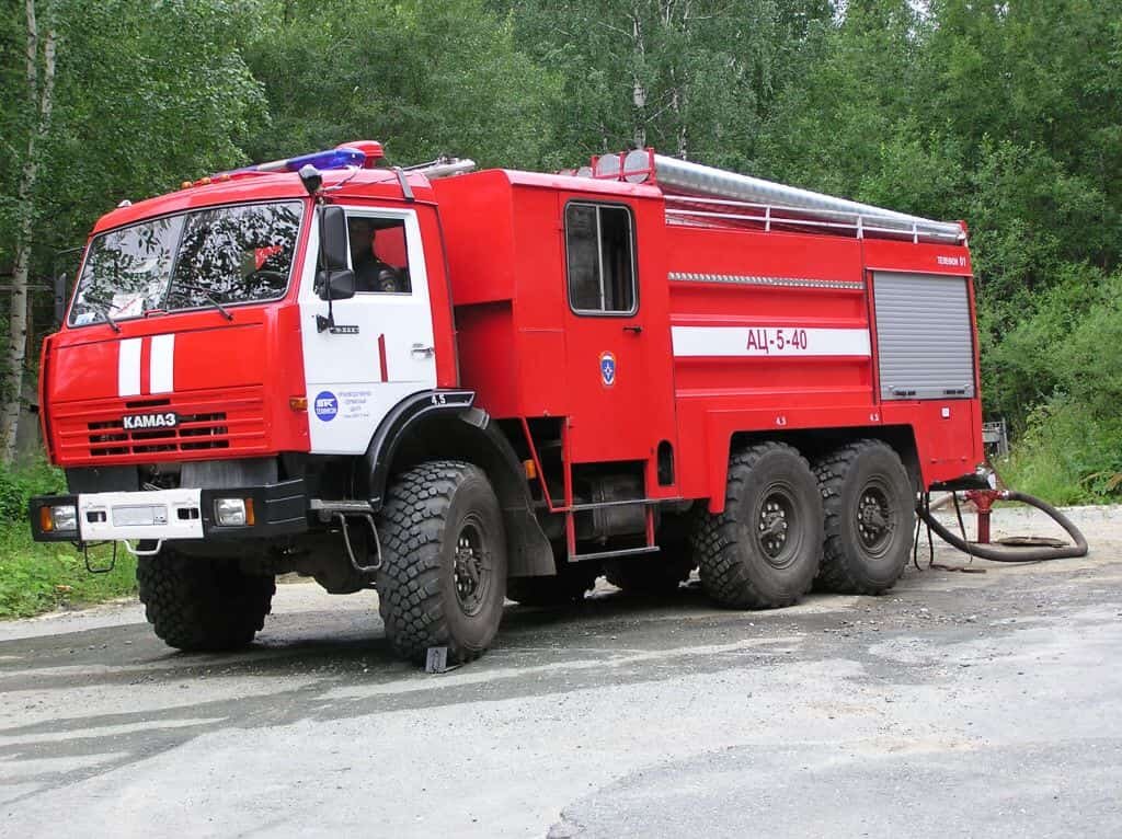 Мчс основные пожарные автомобили