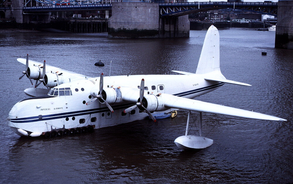 S-25 Sunderland. Источник фото: http://www.aussieairliners.org/shortfb/vh-brf/2545.309.html