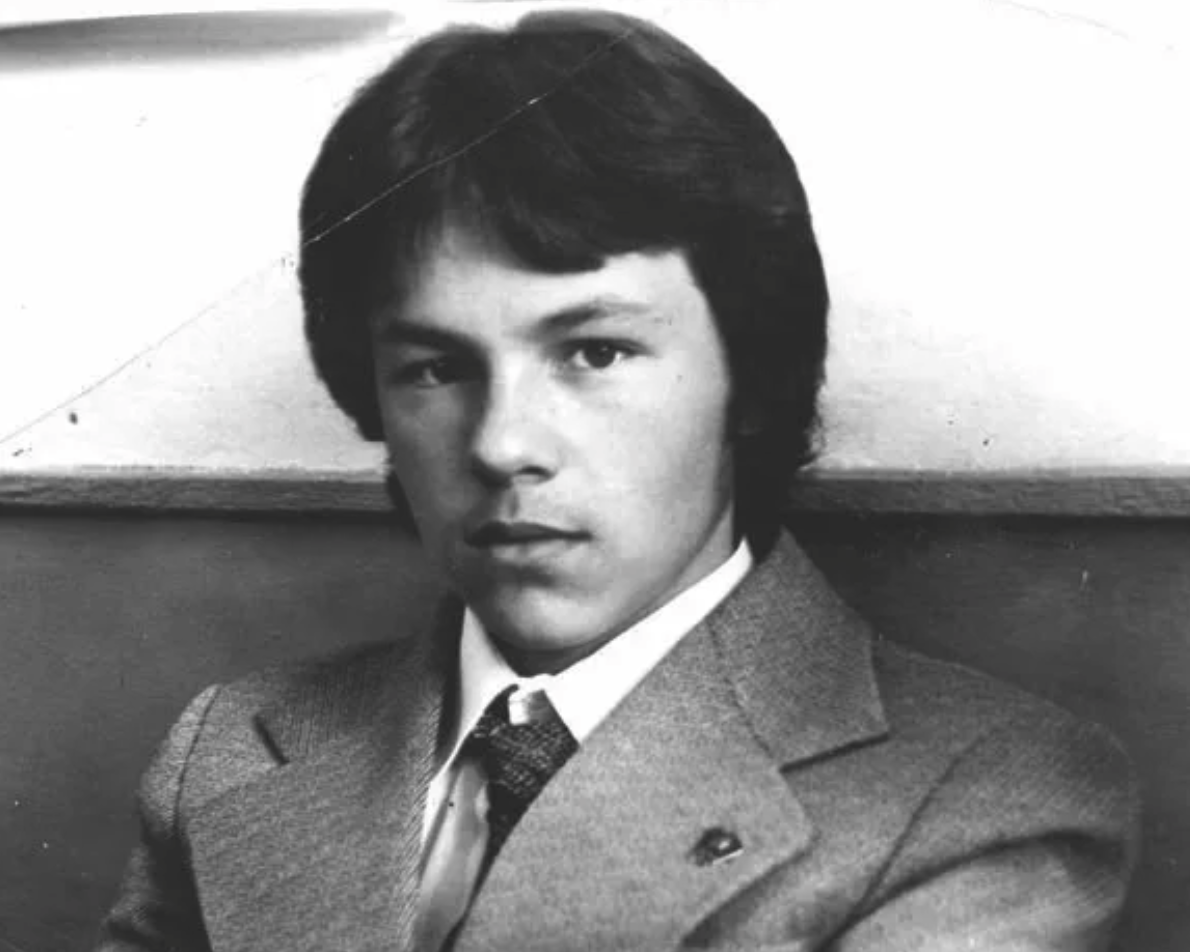 Андрей Мартынов в юности
