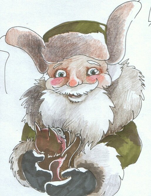 Иллюстрация к сказке художницы Марии Ратьковой.