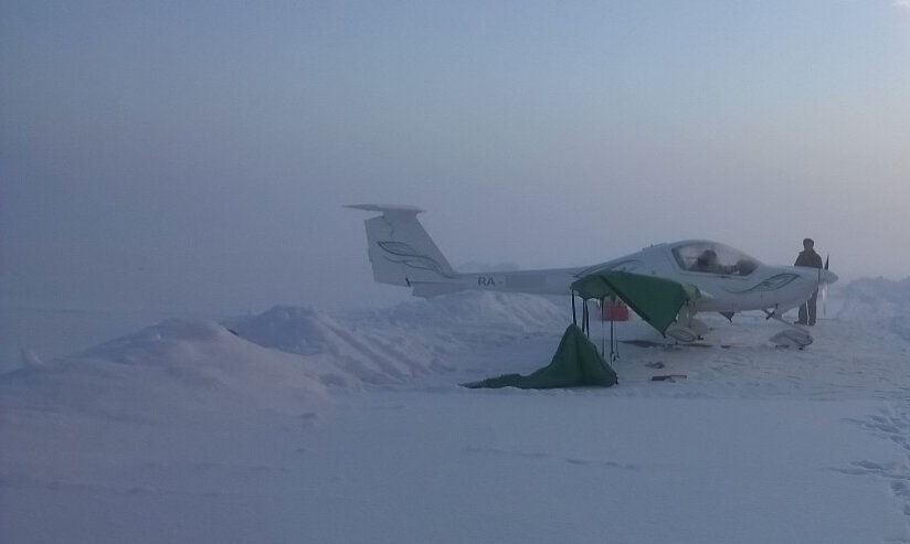 Diamond DA-20 (популярный самолёт для первоначального обучения и индивидуальных полётов).