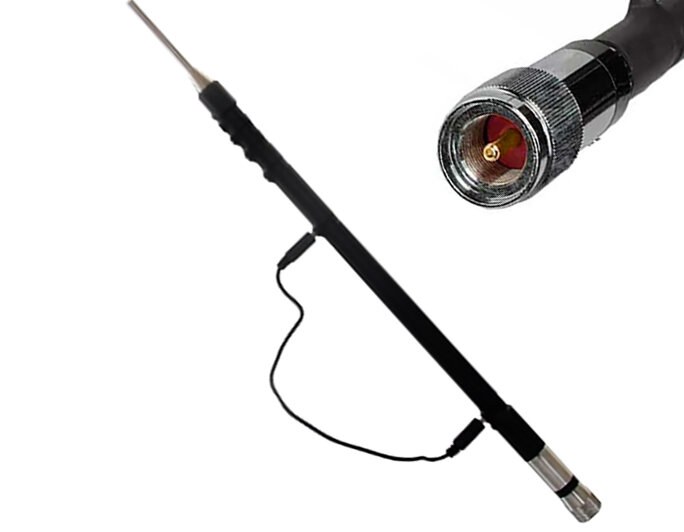 HVT-400B в сложенном виде и её разъём