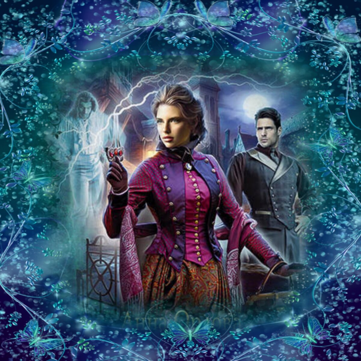 Чудесное фэнтези «Брак на выживание» Анны Орловой. Часть обложки с litres,ru