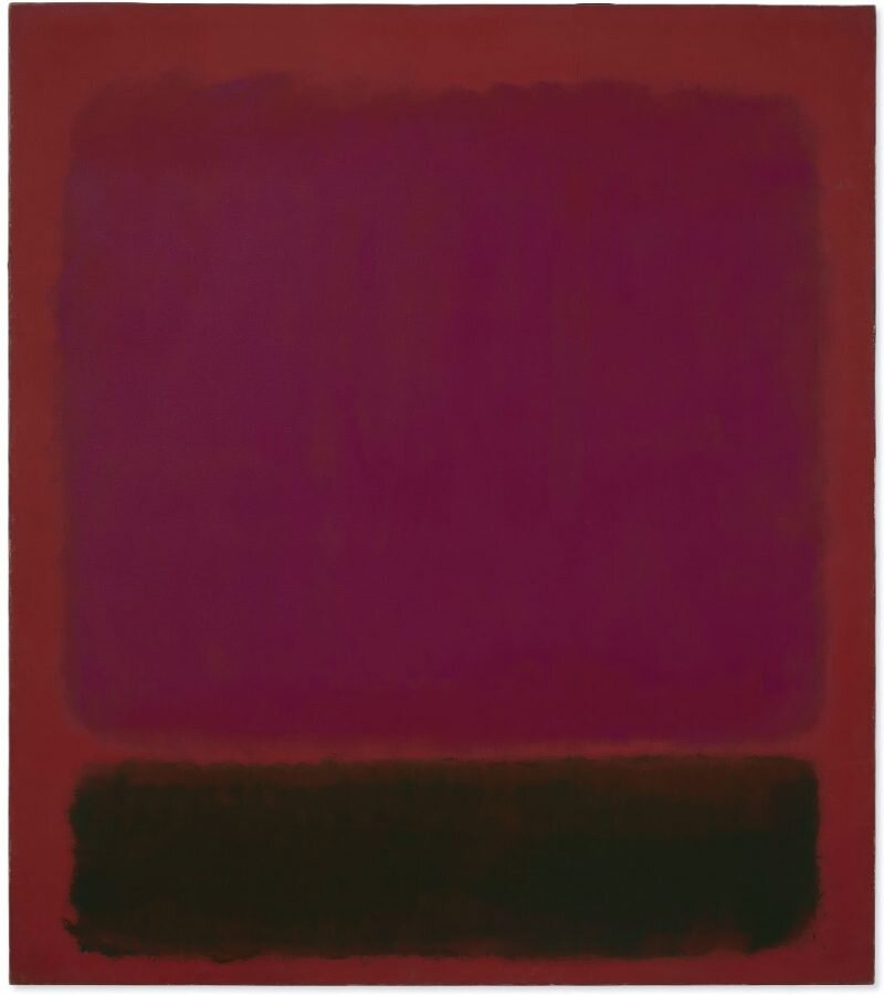 Марк Ротко «Без названия», 1967. Оценка $30–50 млн © Christie’s