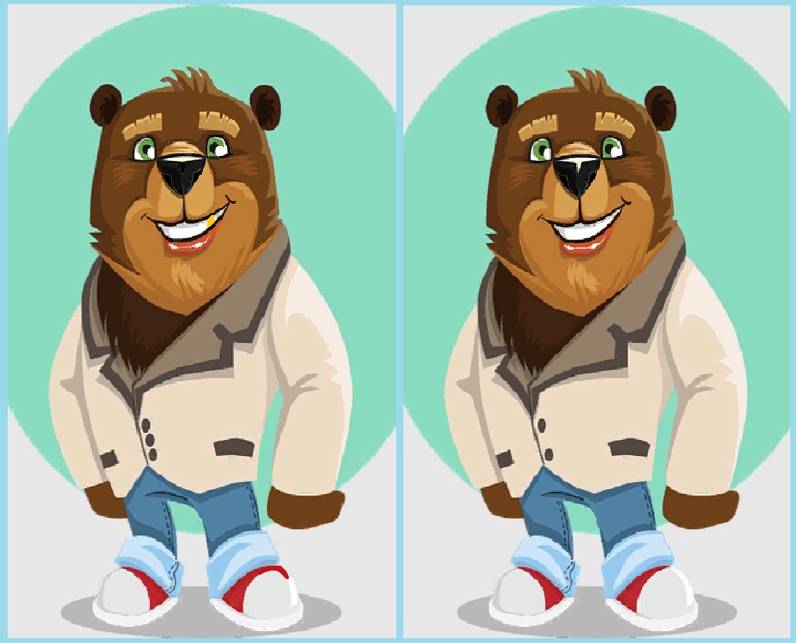 Тест автора с векторами из pixabay.com