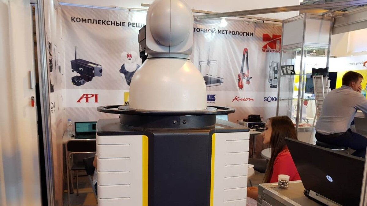 Лазерный радар серии MV 300. Фото — Игорь Семиков, "Технология машиностроения"