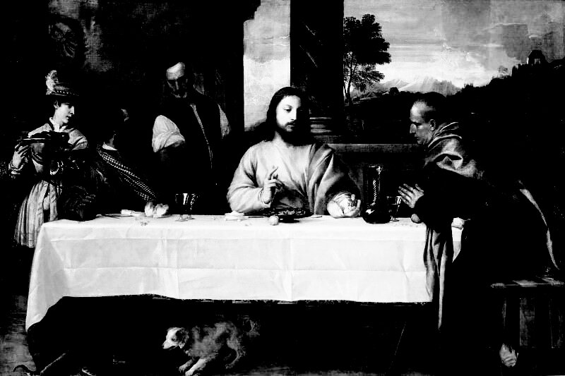 Крупные темные и светлые пятна организуют движение