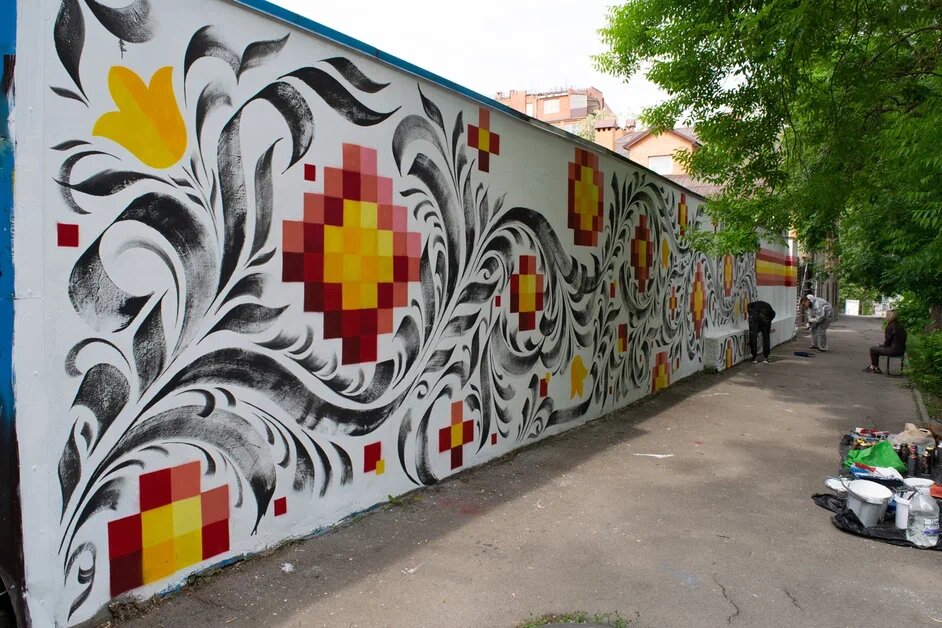 Работа в процессе