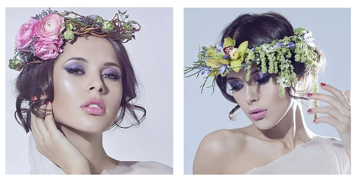 Цветочные венки от студии Flower Story