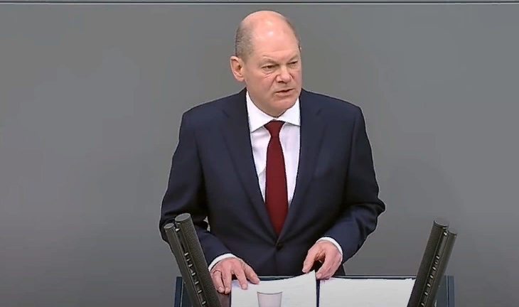 Олаф Шольц по мнению многих немцев уделяет слишком много внимания Украине, забывая о проблемах Германии (фото с сайта infinica.ru)