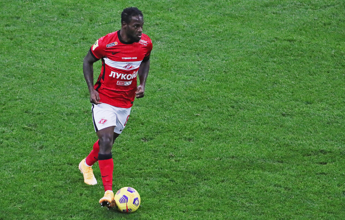    Полузащитник "Спартака" Виктор Мозес  Дмитрий Феоктистов/ТАСС