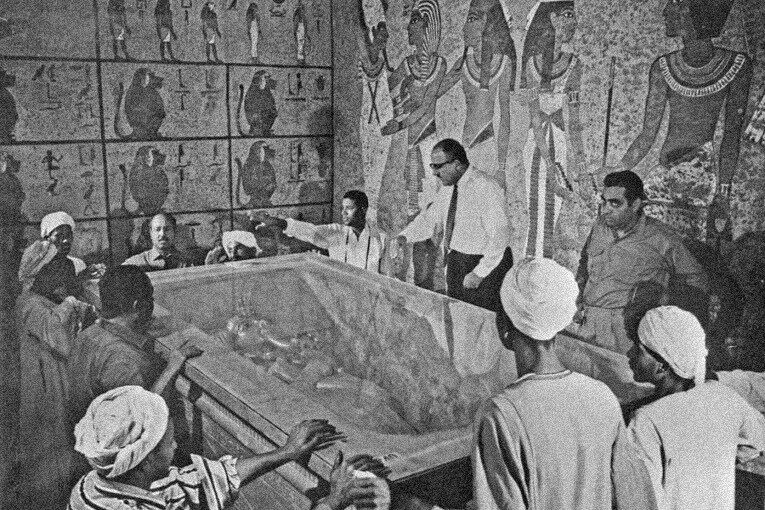 Вскрытие древней гробницы Тутанхамона