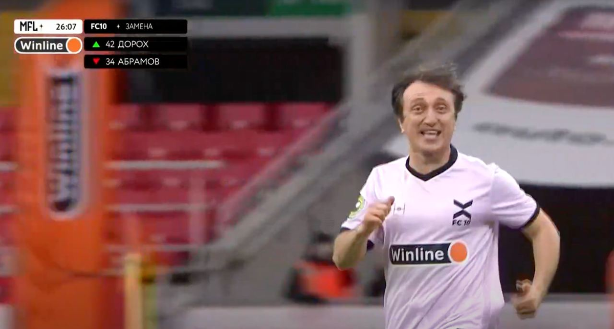 Медиалига. Футбольная команда "10". Денис Дорохов / фото: Илья Ковалев