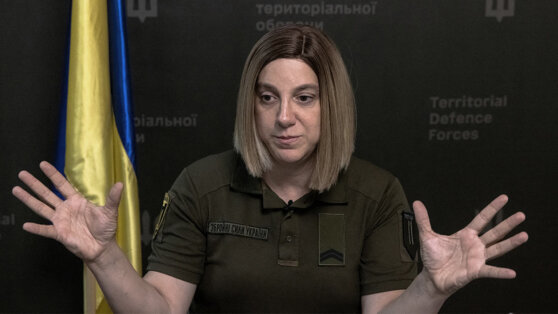    Трансгендерный спикер ВСУ снят с должности Сергей Бунеев