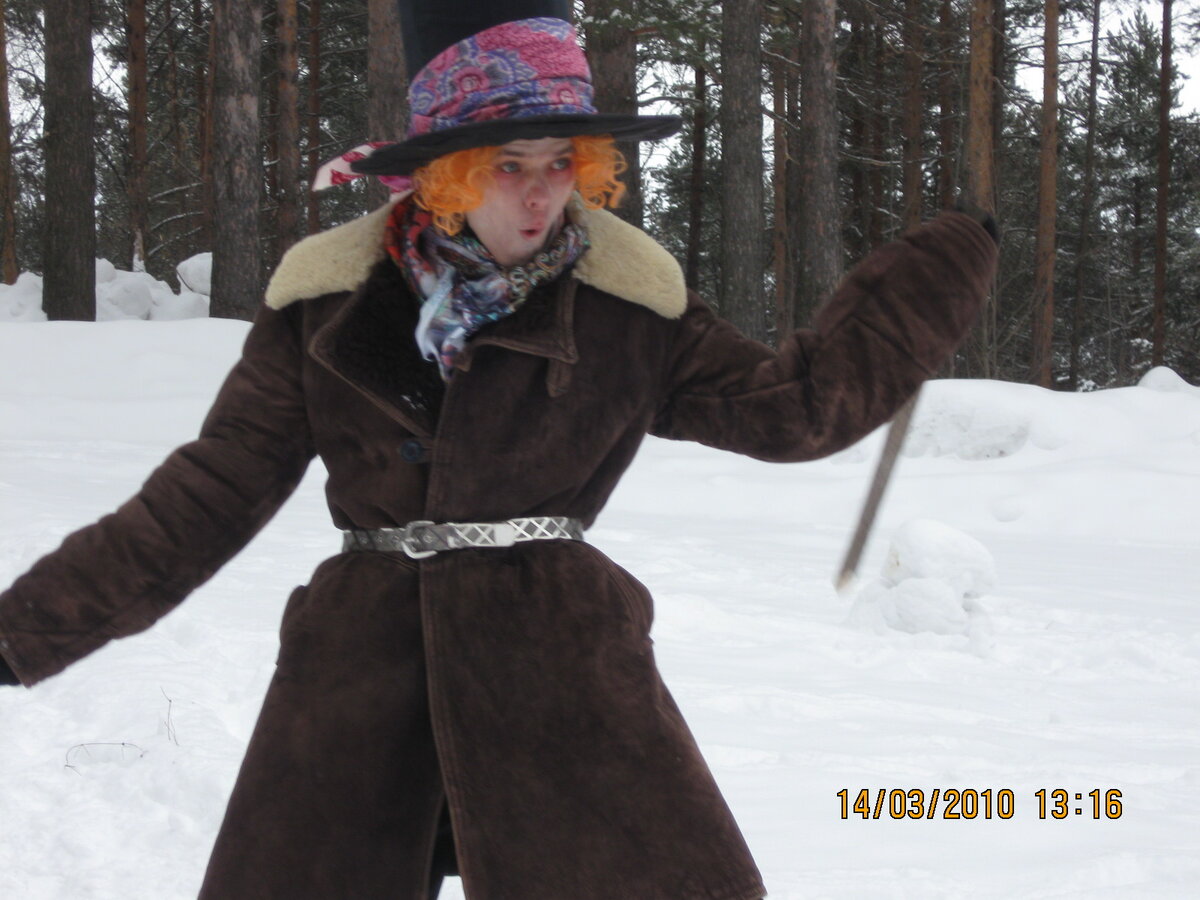 Я в роли "Шляпника".