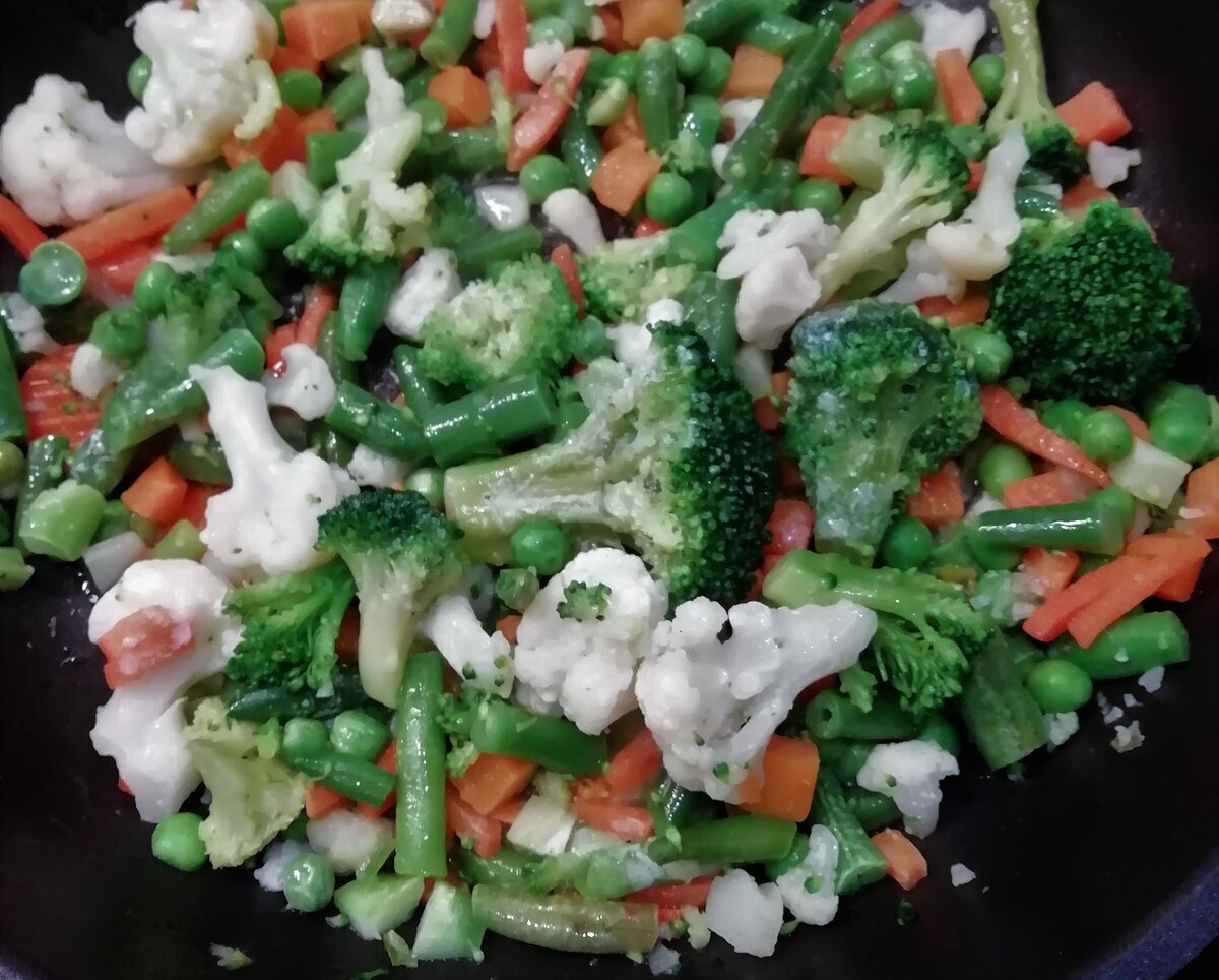 Замороженная смесь овощей как приготовить на сковороде. Овощная смесь на сковороде. Замороженные овощи. Замороженные овощи на сковороде. Блюда из замороженных овощей.