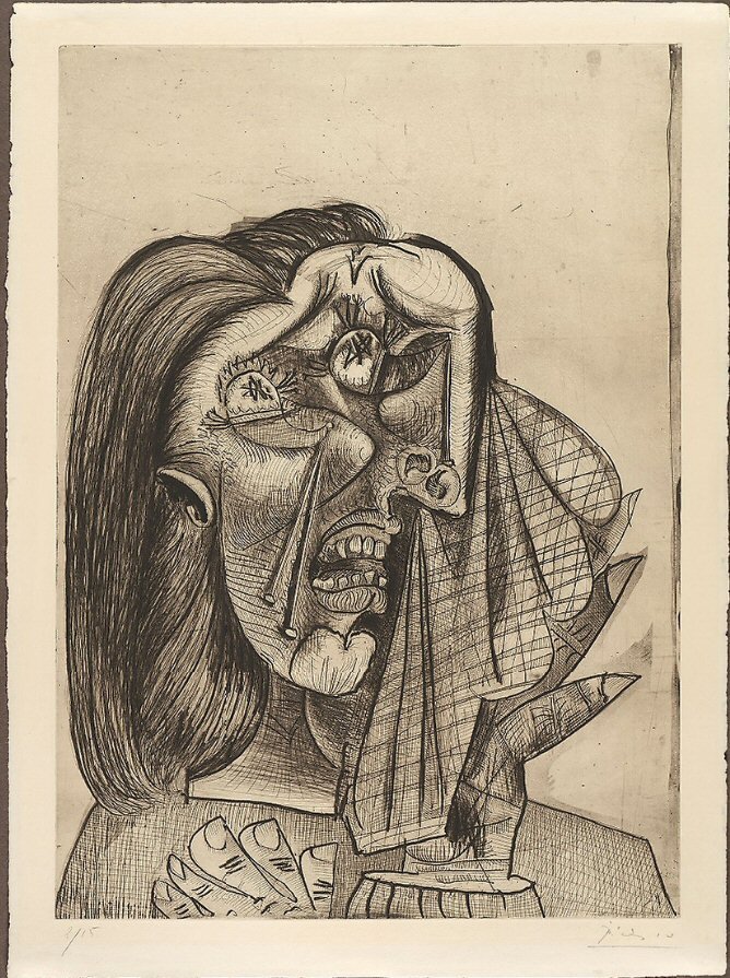 Плачущая женщина. 1937
