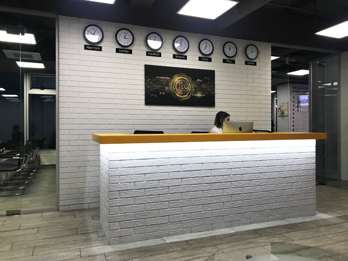 Офис компании достаточно презентабелен.