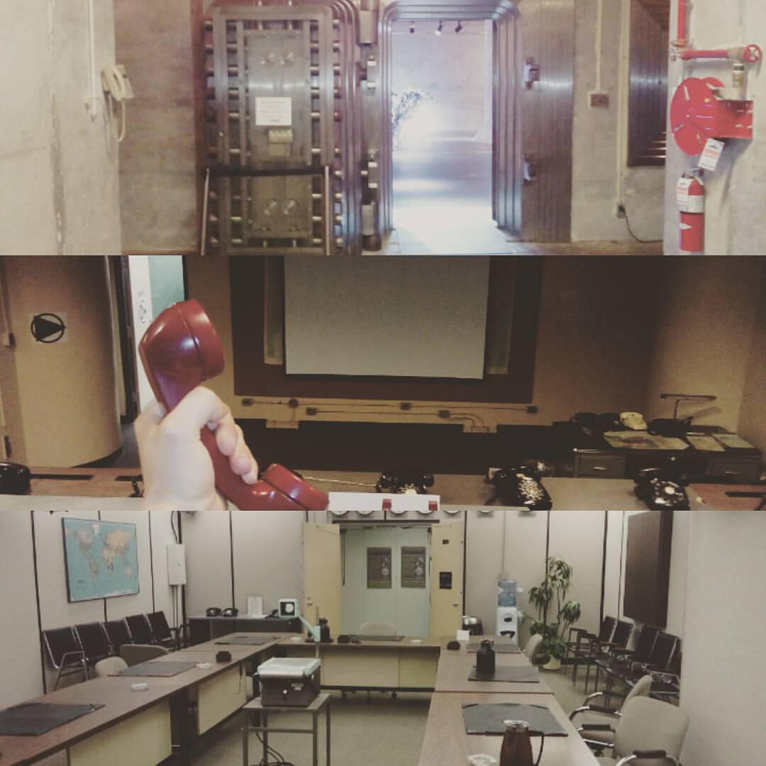 Дверь в бункер, кабинет МИД и комната совещаний