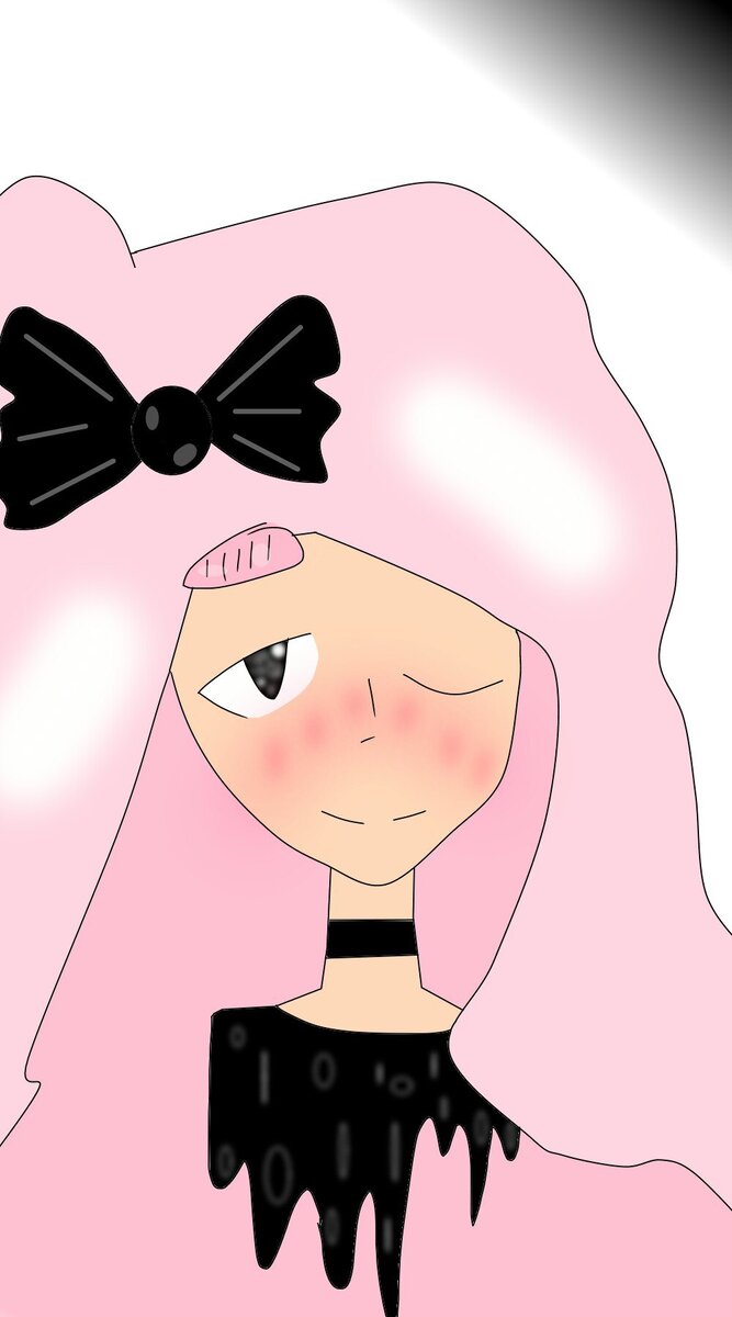 Все рисунки одноглазые, как сама художница.