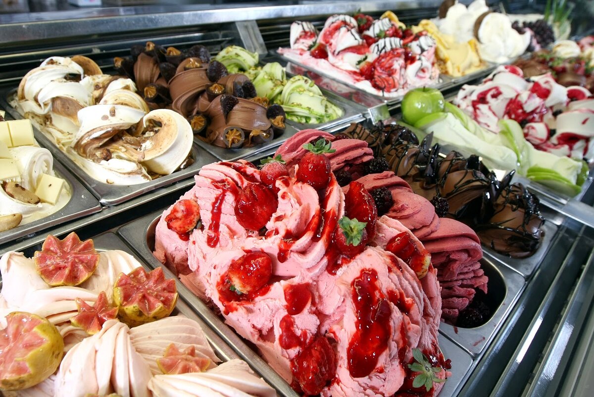 Итальянское мороженое Gelato