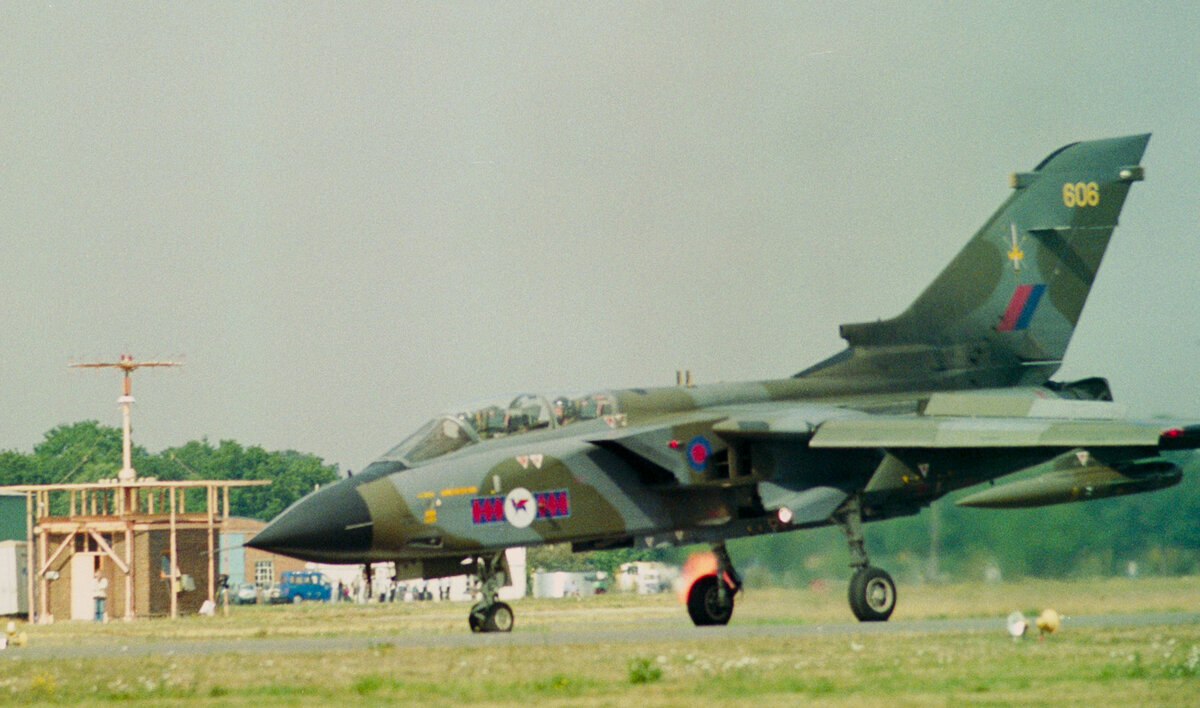 Panavia Tornado GR.1 Королевских ВВС. Фото: Andrew Thomas