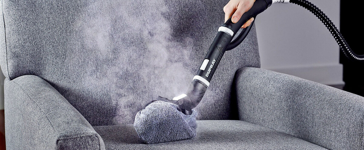 Температура пара более 140 градусов, синтетические ткани не любят высоких температур