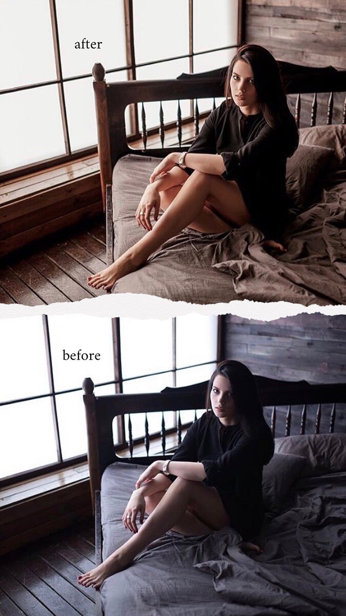 
Рецепт со всеми настройками будет в конце поста, а сейчас минутка теории)
✏️📚🖇
Я снимаю в raw формате. Обрабатываю и потом конвертирую во всем известный jpeg. Почему? Потому что в этом формате из исходника можно как из пластилина слепить практически все что угодно и без потери качества. Поскольку для большинства интересны все же секреты мобильной фотографии и обработки, я попыталась обработать на телефоне свой исходник так же как я это делаю на компьютере. Что, конечно же, сложнее, ведь jpeg далеко не такой "резиновый" как raw.
1️⃣фото- обработка raw файла на компьютере; 2️⃣фото- исходник до обработки, так снимок выглядит на экране камеры; 3️⃣фото-обработка на телефоне в VSCO 
✅
Все настройки каждый раз нужно крутить в зависимости от фотографии. У меня здесь темное помещение (полы, стены и потолок - все темное) и большой источник естественного света - окно. Фото вышло довольно контрастным, можно увидеть, что тени немного провалились, поэтому будем их немного поднимать в настройках. После поднятия теней снизится контраст и фото посветлеет, поэтому повысим контраст и понизим экспозицию. Поэтому всегда смотрим что происходит со снимком и крутим ползунки) Метод, так сказать, тыка.
✅
Для теплых фото необходимо поднять цветовую температуру. Чтобы фото не было слишком желтым, компенсируем добавлением синего оттенка в тенях. Крутим, анализируем, думаем) Сегодня для всех этих манипуляций я использовала VSCO. Я всегда снижаю интенсивность основного фильтра, просто потому что на максимуме он смотрится не естественно. Итак, рецепт❗️❗️❗️⬇️⬇️⬇️#обработкафото #теплаяобработка #vsco 
Фильтр М5 +5
экспозиция -2
контраст +3.5
резкость +2
насыщенность +0.3
выделение +8
тени +2.5
температура +3.5
оттенок +0.5
телесный цвет +1
светлые тени +0.5 синий цвет
светлое выделение +2 желтый цвет