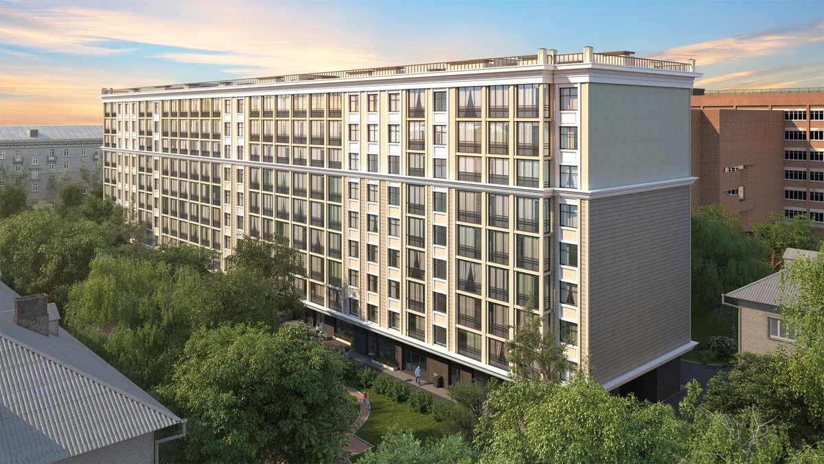 ЖК «Б57». Рендер от застройщика